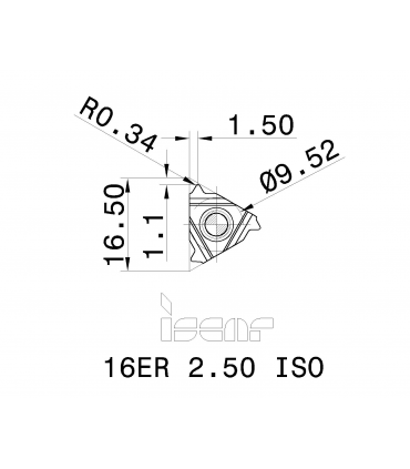 16ER 2.50 ISO      IC1007