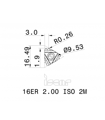16ER 2.00 ISO 2M   IC908
