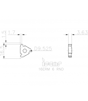 16ERM 6 RND        IC908