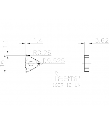 16ER 12 UN         IC1007