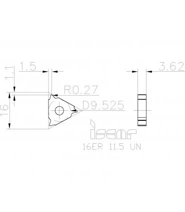 16ER 11.5 UN       IC908