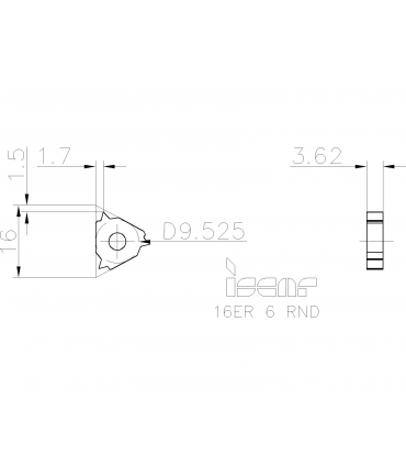 16ER 6 RND         IC908