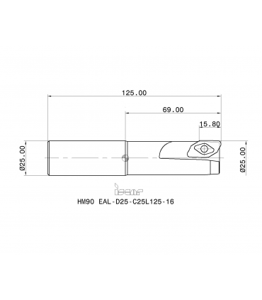 HM90 EAL-D25-C25L125-16