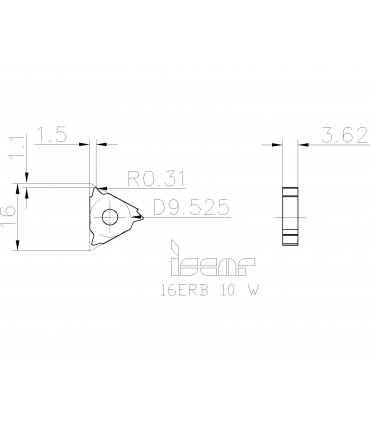 16ERB 10 W         IC908