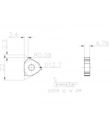 22ER 11 W 2M       IC908