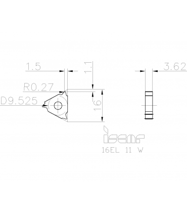 16EL 11 W          IC908