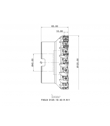 F90LN D125-18-40-R-N11