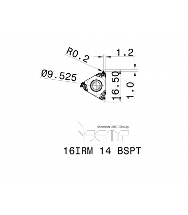 16IRM 14 BSPT      IC1007