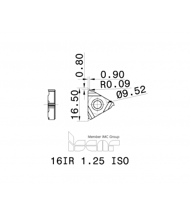 16IR 1.25 ISO      IC908