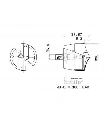 MD-DFN 380 HEAD