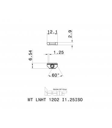MT LNHT 1202 I1.25ISO 908