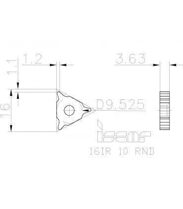 16IR 10 RND        IC908