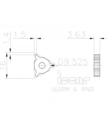 16IRM 6 RND        IC908
