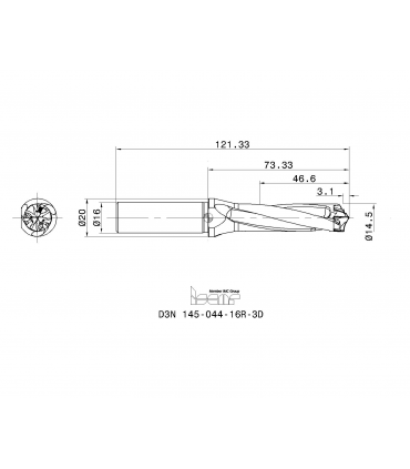 D3N 145-044-16R-3D