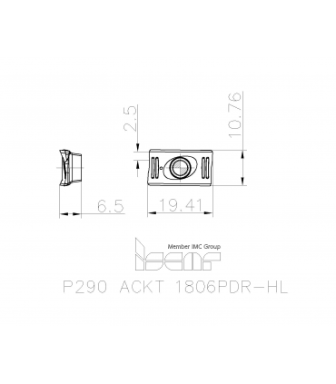 P290 ACKT 1806PDR-HL IC830