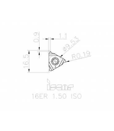 16ER 1.50 ISO      IC250