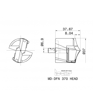 MD-DFN 370 HEAD