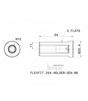 FLEXFIT 254-HOLDER-DCN-MS