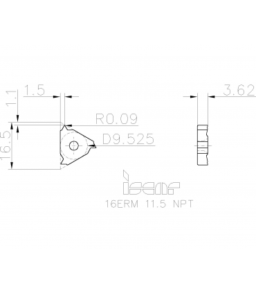 16ERM 11.5 NPT     IC808