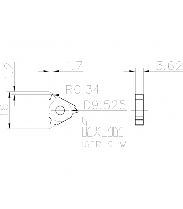 16ER 9 W           IC250