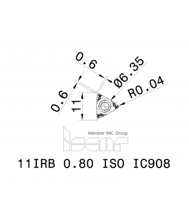 11IRB 0.80 ISO     IC908