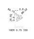 16ER 0.75 ISO      IC1007