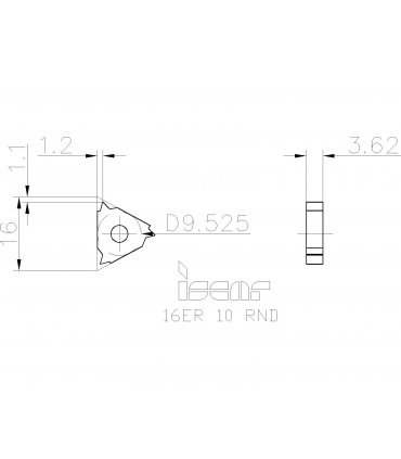 16ER 10 RND        IC908