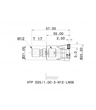 HTP D25/1.00-3-M12-LN06