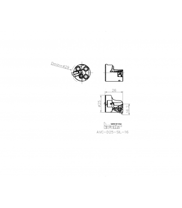 AVC-D25-SIL-16