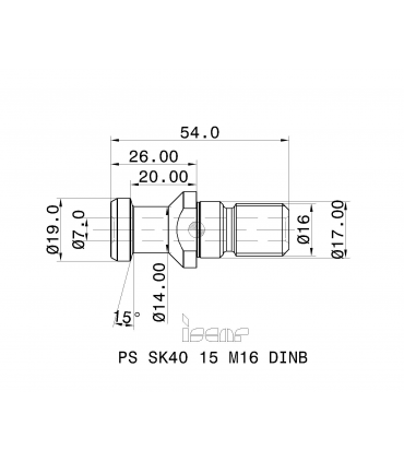 PS SK40 15 M16 DINB