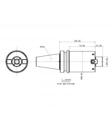 BT40 SEM 27X100C