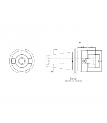 DIN69871 50 SEM50X 60