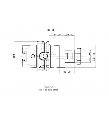 HSK A63 SEMC27X60