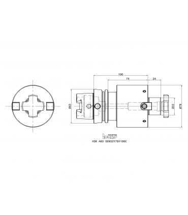 HSK A63 SEM32X78X100C