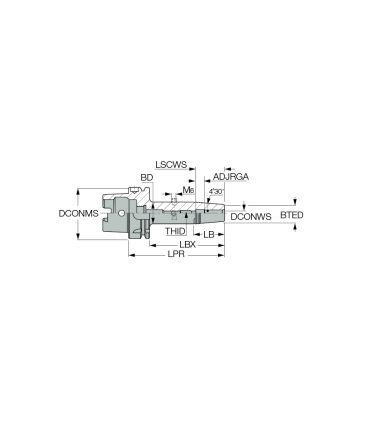 HSK A63 SRKIN8X160