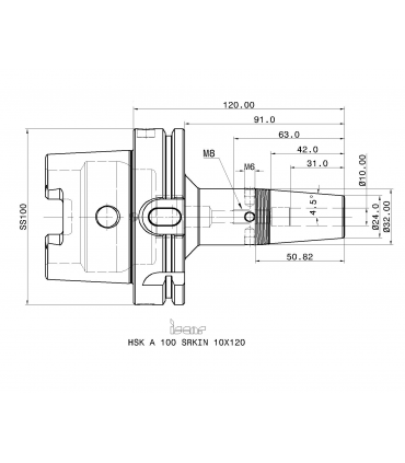 HSK A100 SRKIN10X120