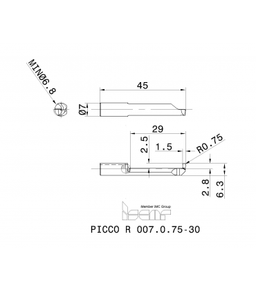 PICCO R 007.0.75-30 IC228