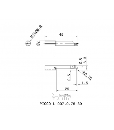 PICCO L 007.0.75-30 IC228