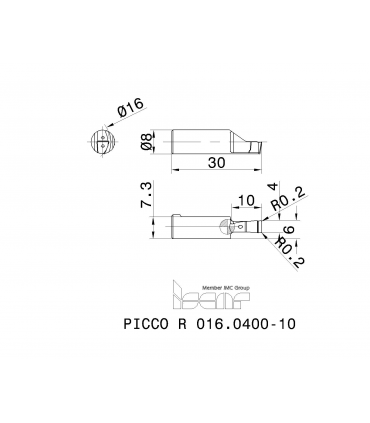 PICCO R 016.0400-10 IC1008
