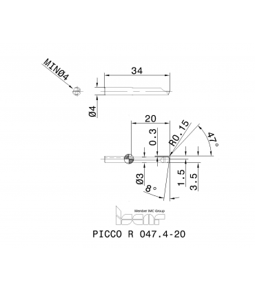 PICCO R 047.4-20 IC908
