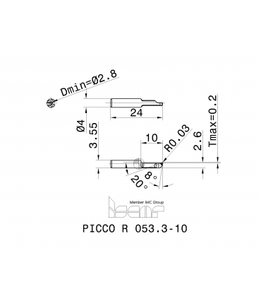 PICCO R 053.3-10 IC908
