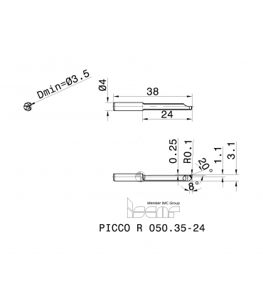 PICCO R 050.35-24 IC908