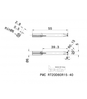 PMC RT20D60R15-40 IC908