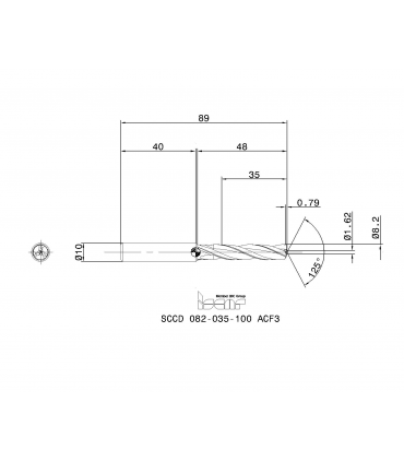 SCCD 082-035-100 ACF3 IC608