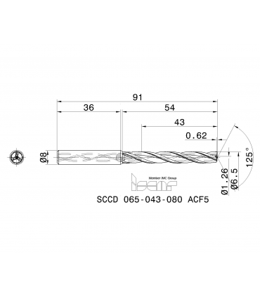 SCCD 065-043-080 ACF5 IC608