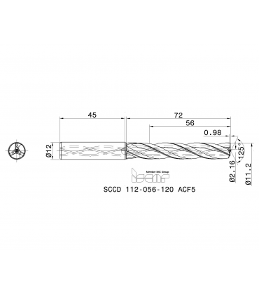 SCCD 112-056-120 ACF5 IC608