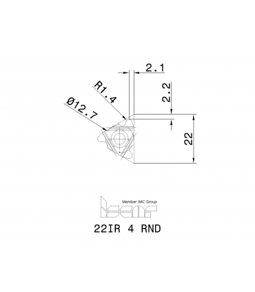 22IR 4 RND         IC908