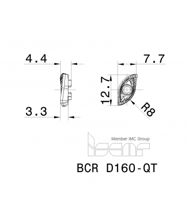 BCR D160-QT IC908