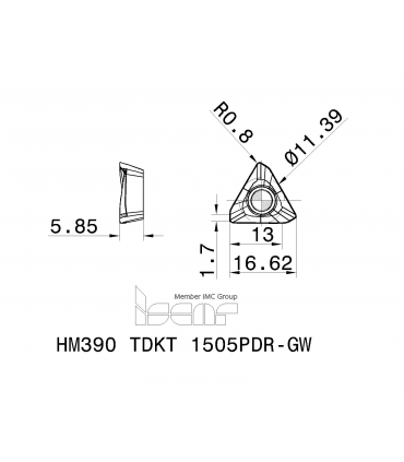 HM390 TDKT 1505PDR-GW IC30N