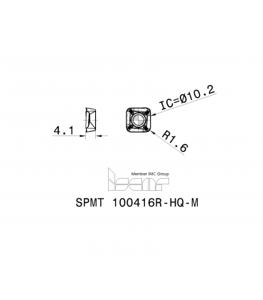 SPMT 100416R-HQ-M IC328